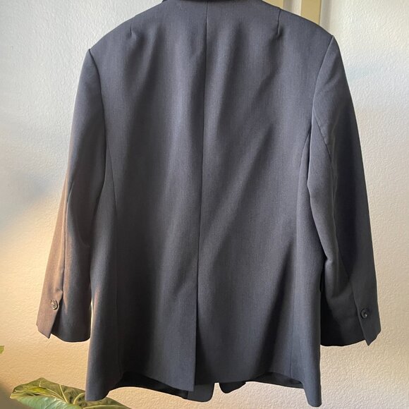 H&M Womens Oversized Twill Blazer Size L - Picture 6 of 6